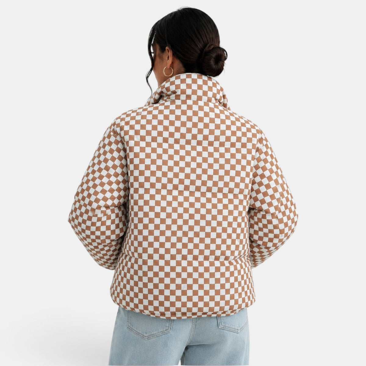 Chaqueta acolchada para mujer de otoño