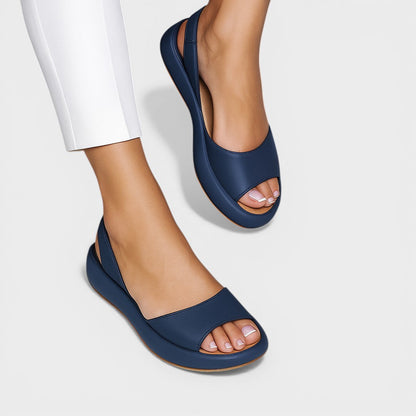 Maria | Sandalias minimalistas con punta abierta