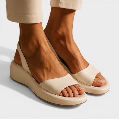 Maria | Sandalias minimalistas con punta abierta