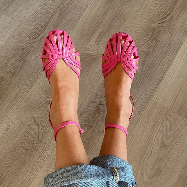 Vittoria™ | Sandalias Joyas Doradas