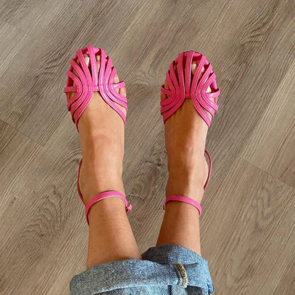 Vittoria™ | Sandalias Joyas Doradas