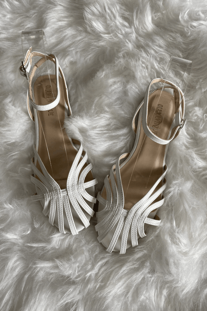 Vittoria™ | Sandalias Joyas Doradas