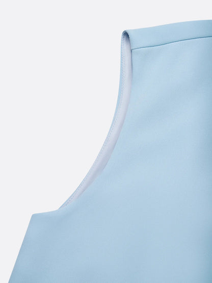 Vestido Midi Mujer Elegante Con Drapeado – Estilo Sofisticado Moderno