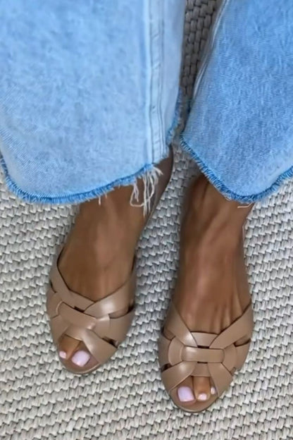Serafina™ | Sandalias Trenzadas Naturales