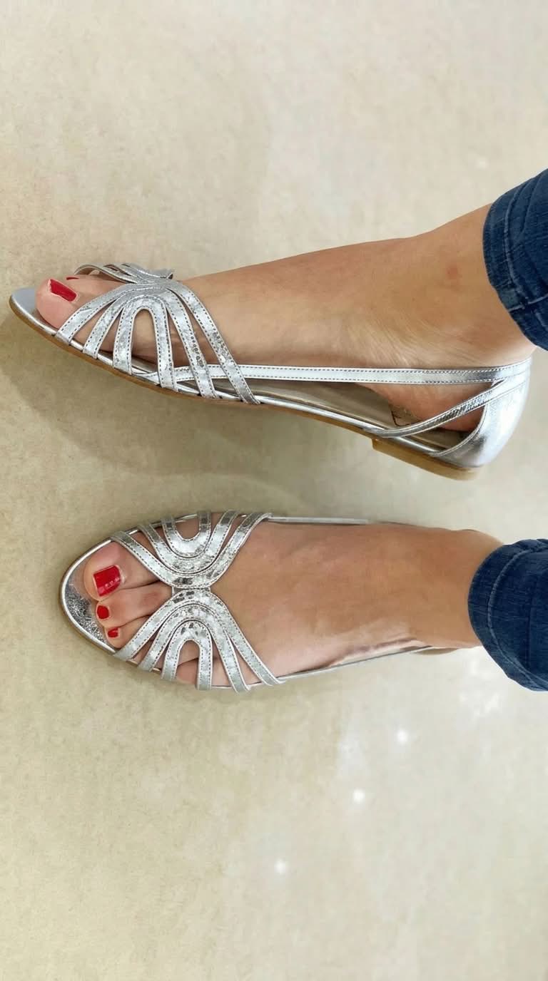 Éléonore™ | Sandalias Doradas Luz de Verano