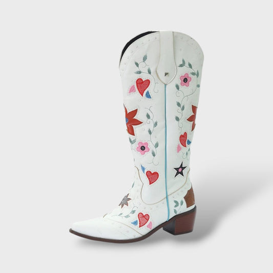 Botas Cowboy Mujer Vintage