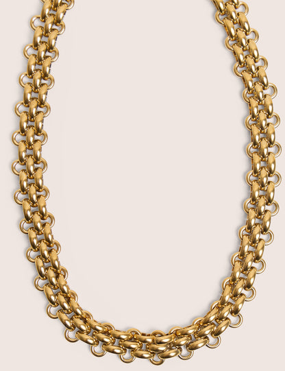 Collar dorado grueso