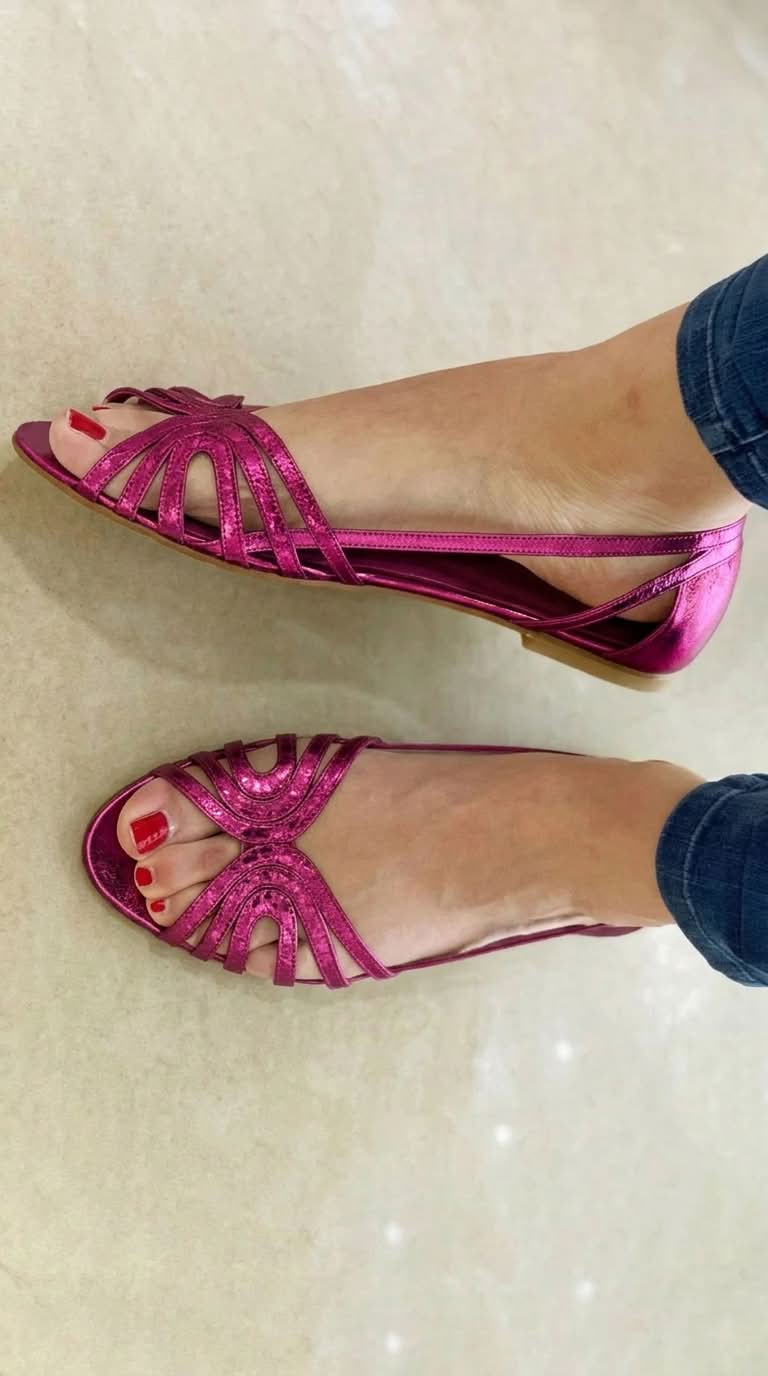 Éléonore™ | Sandalias Doradas Luz de Verano
