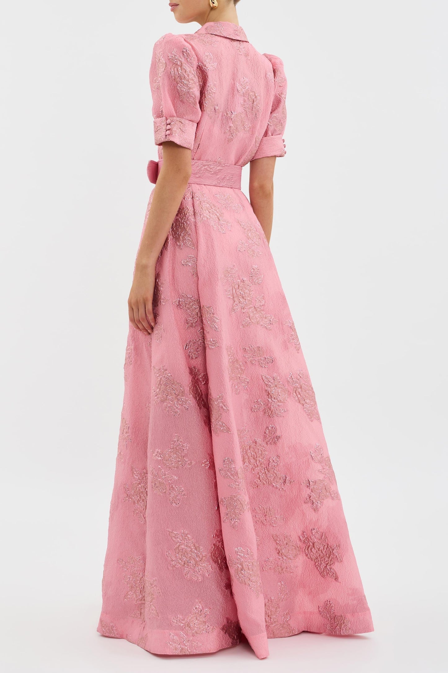Aria | Vestido corto con mangas globo