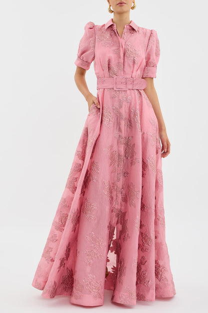 Aria | Vestido corto con mangas globo