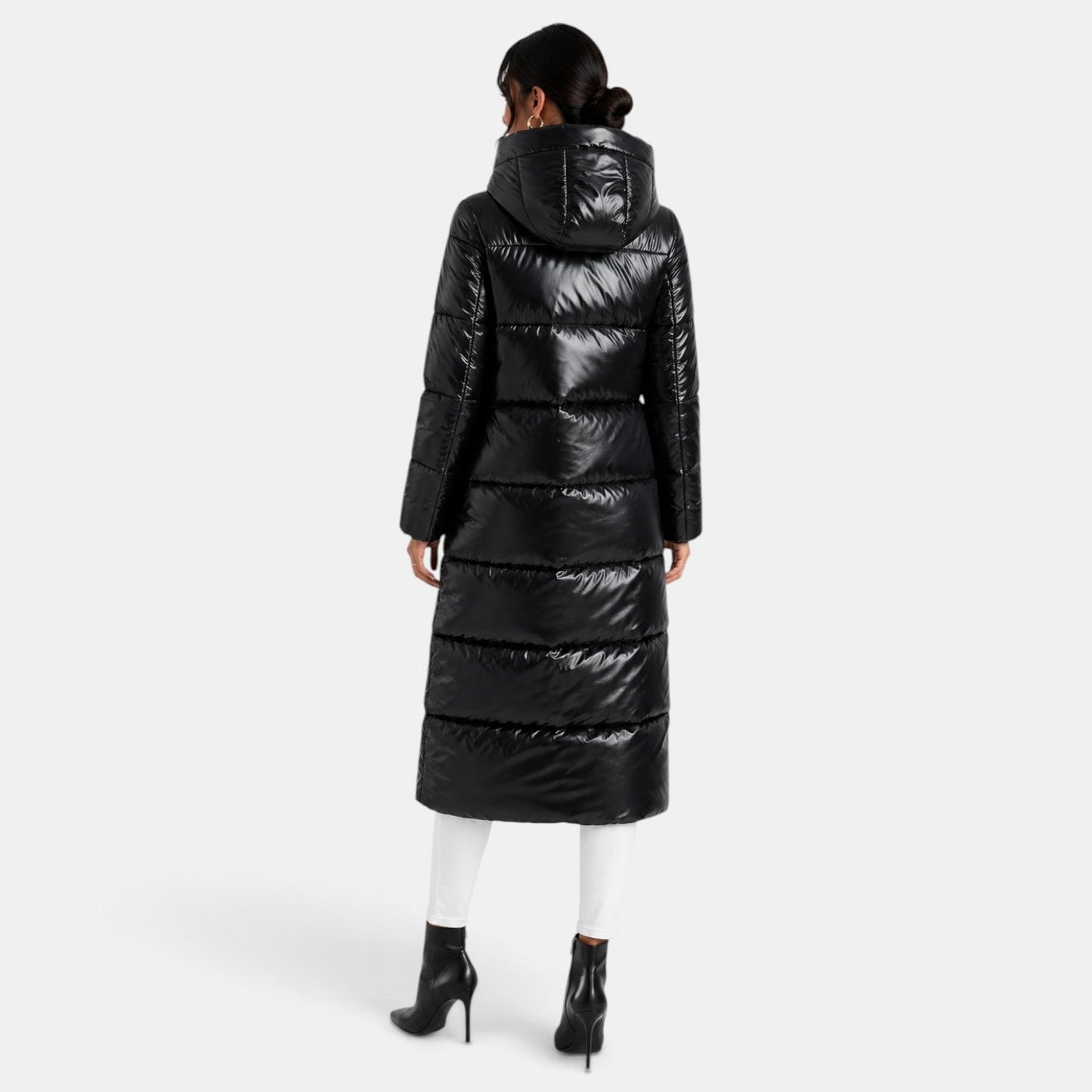 Abrigo de invierno impermeable para mujer