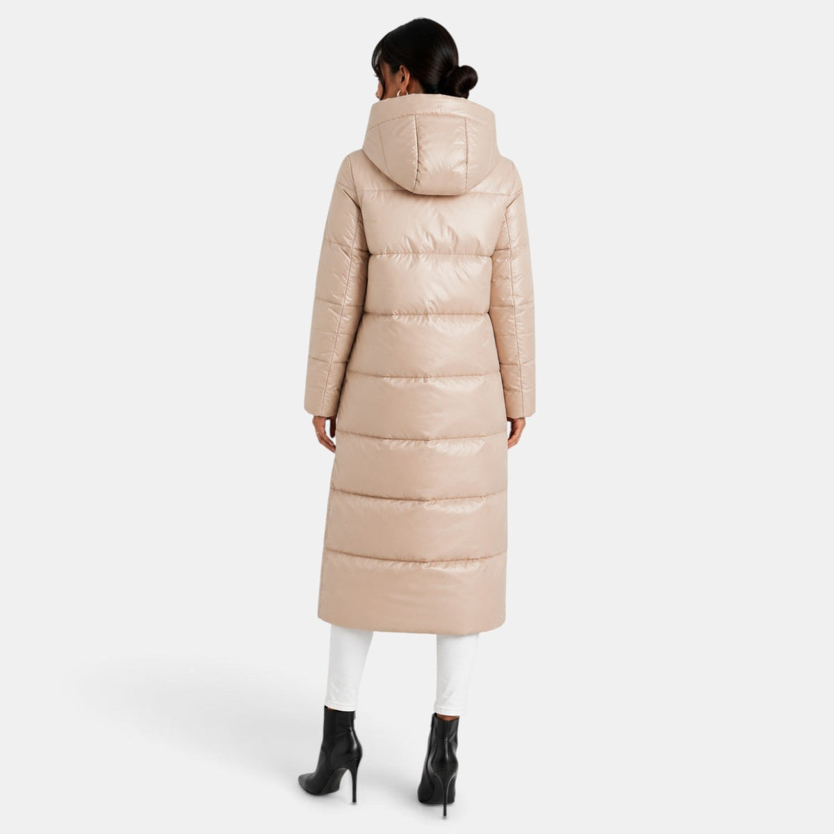 Abrigo de invierno impermeable para mujer