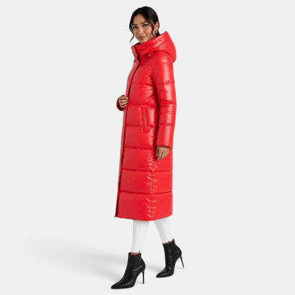 Abrigo de invierno impermeable para mujer