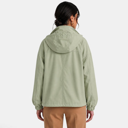 Chaqueta con capucha oversize para mujer