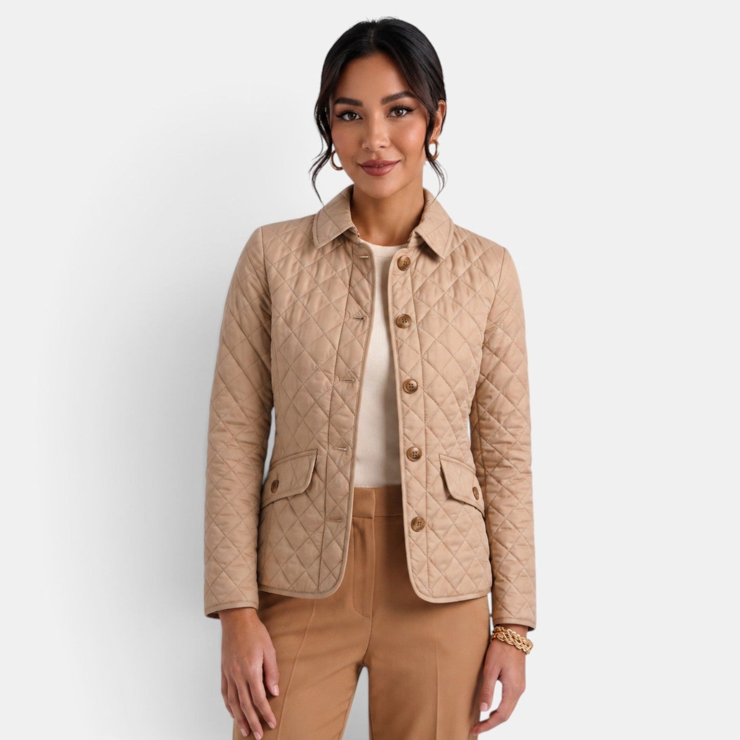 Chaqueta acolchada para mujer con estilo