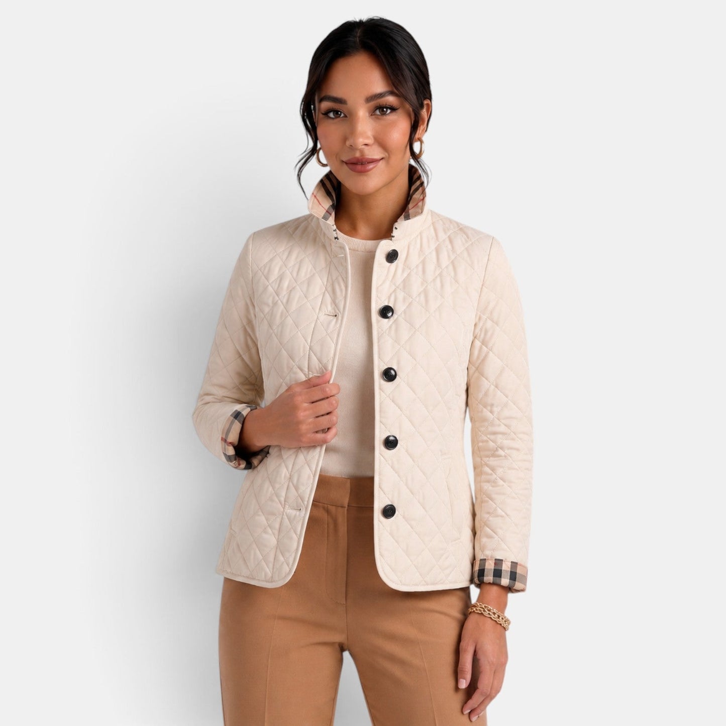 Chaqueta acolchada para mujer con estilo