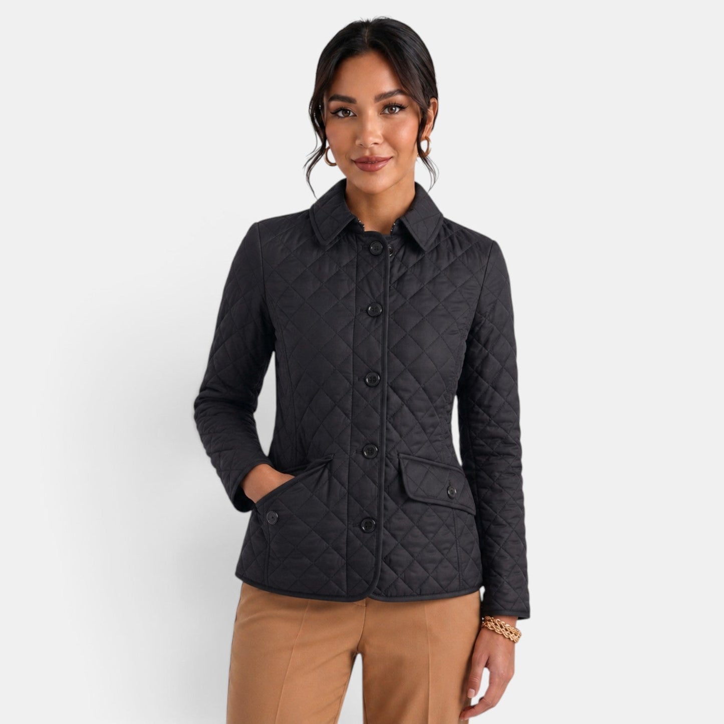 Chaqueta acolchada para mujer con estilo