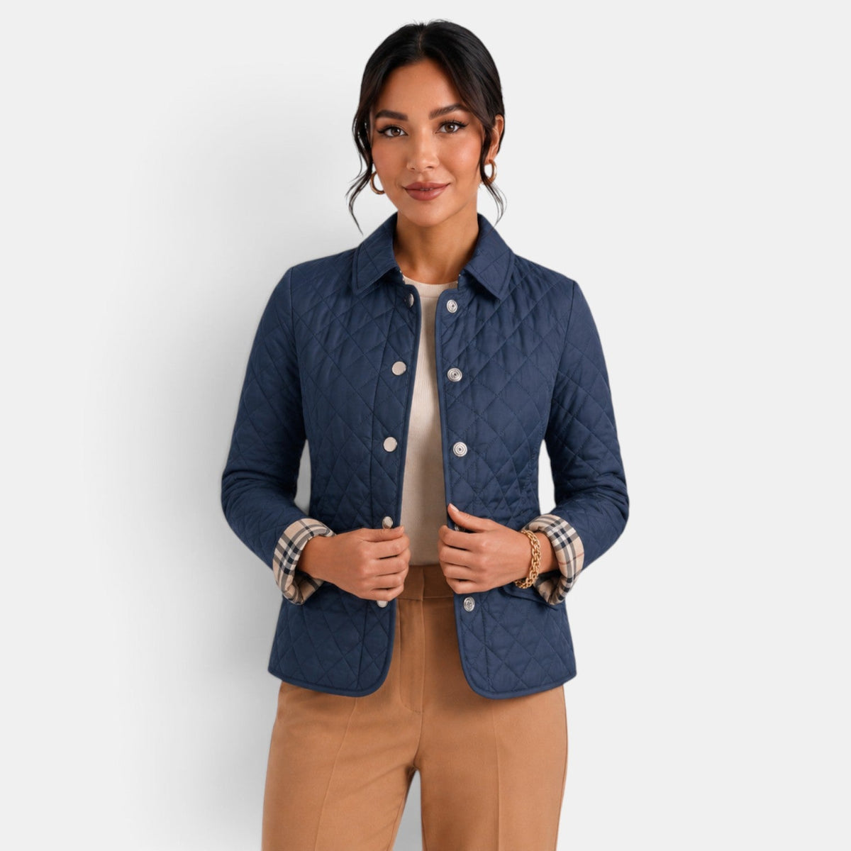 Chaqueta acolchada para mujer con estilo