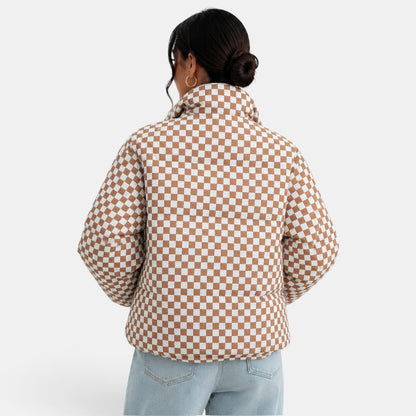Chaqueta acolchada para mujer de otoño