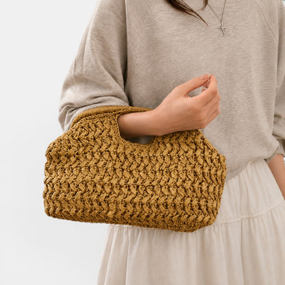 Bolso Rafia Mujer Verano