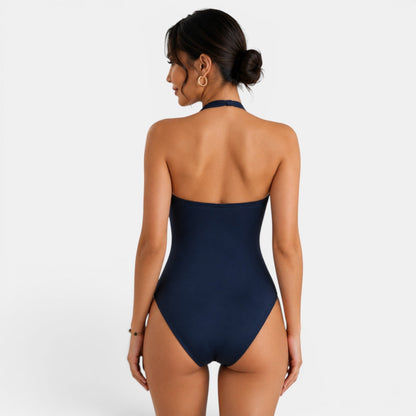 Bañador Mujer Halter Malla