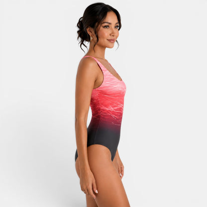 Bañador Mujer Degradado Espalda Cruzada