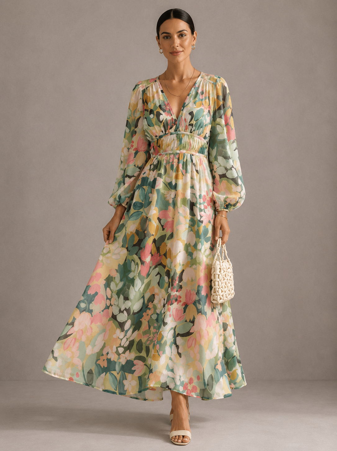 Celine | Vestido para mujer con motivo floral