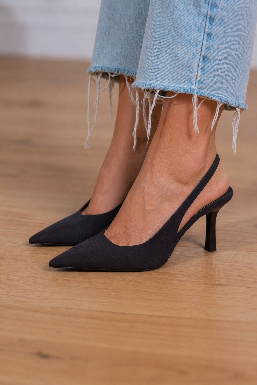Marlena | Tacones Bajos Nude