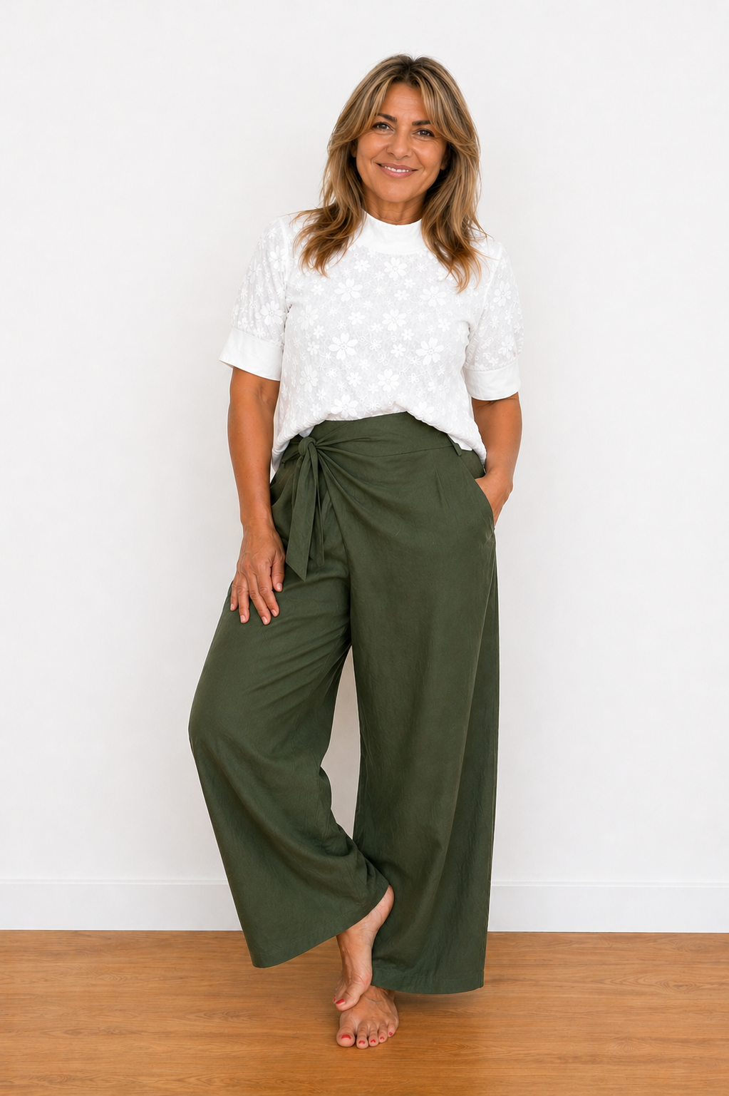 Jolene | Pantalón de verano de tiro alto