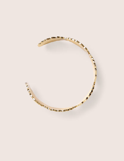 Brazalete de Conchas en Dorado