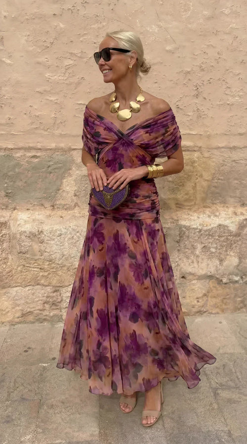 Hendrika | Vestido de noche coral