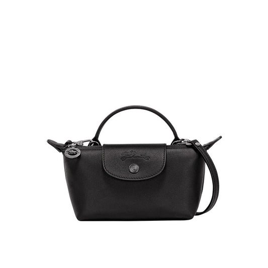 MINI BOLSO PARISIEN DE PIEL - NEGRO