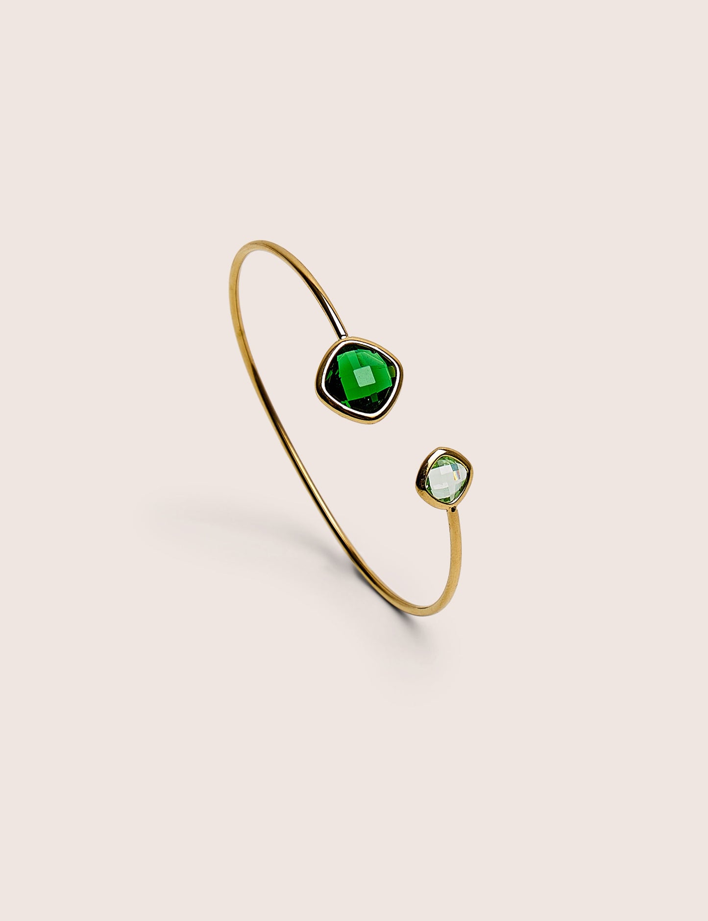 Pulsera de piedra esmeralda