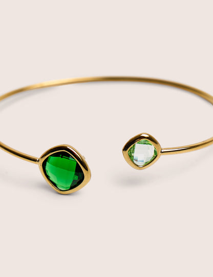 Pulsera de piedra esmeralda