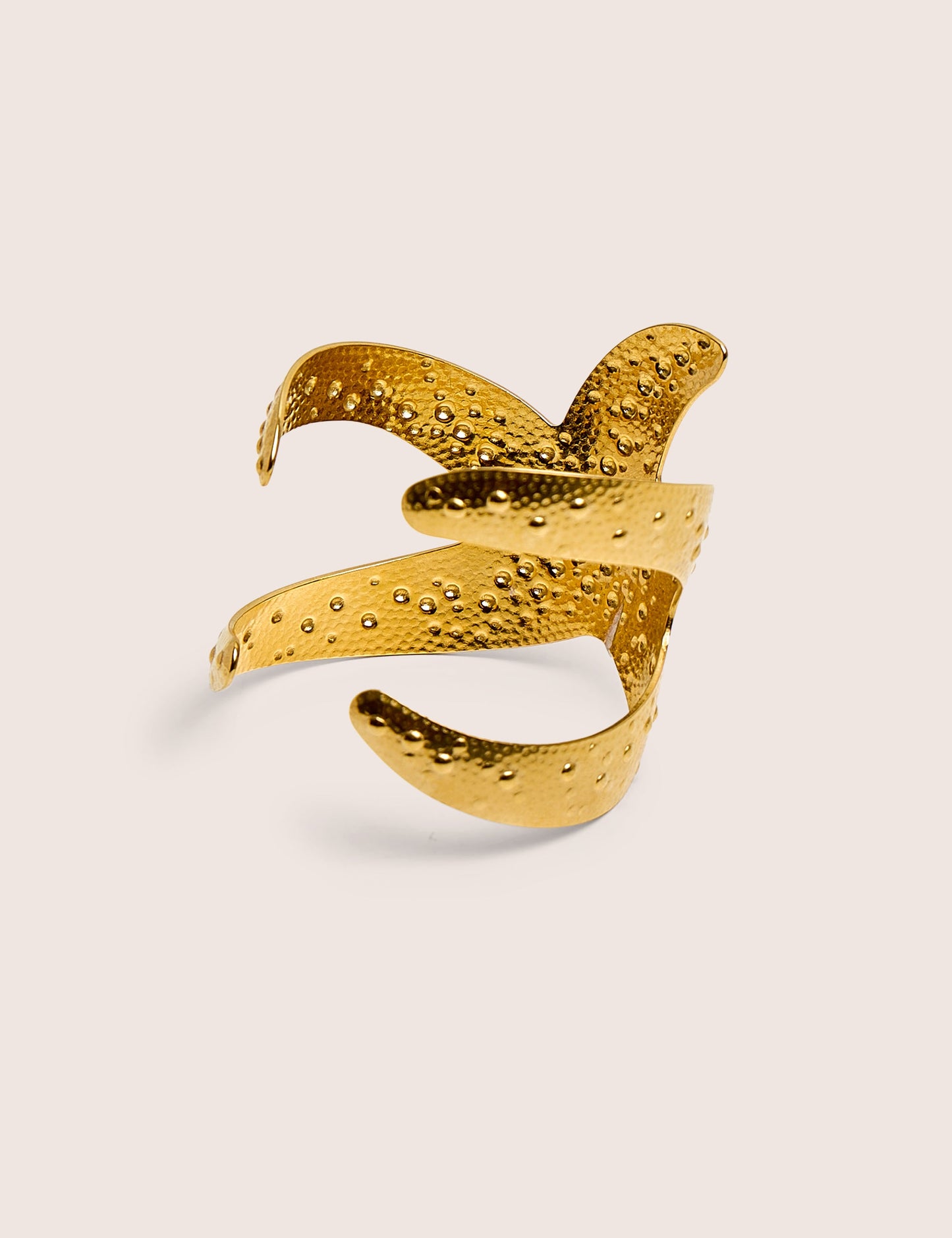 Estrella de Mar Brazalete Ajustable en Dorado