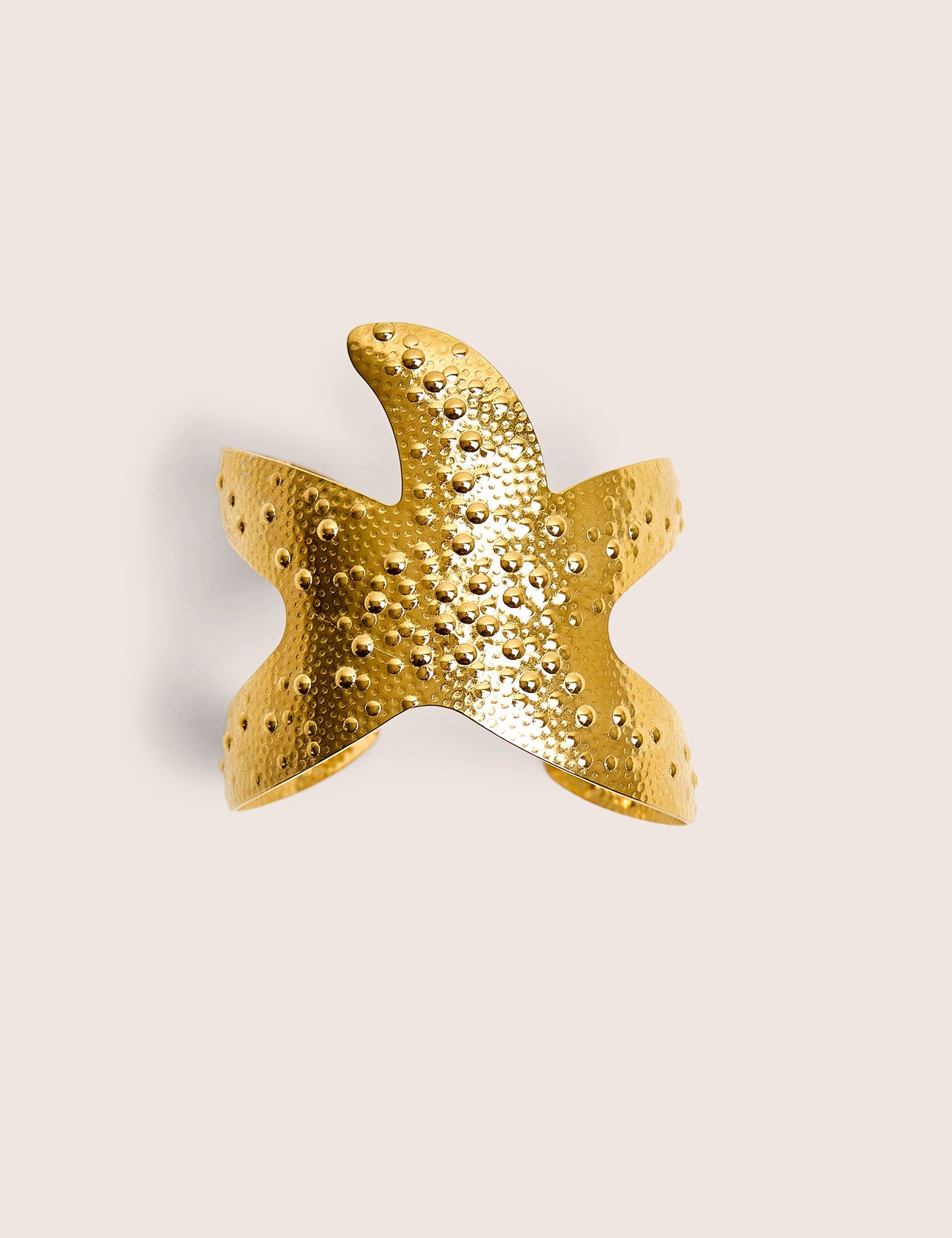 Estrella de Mar Brazalete Ajustable en Dorado