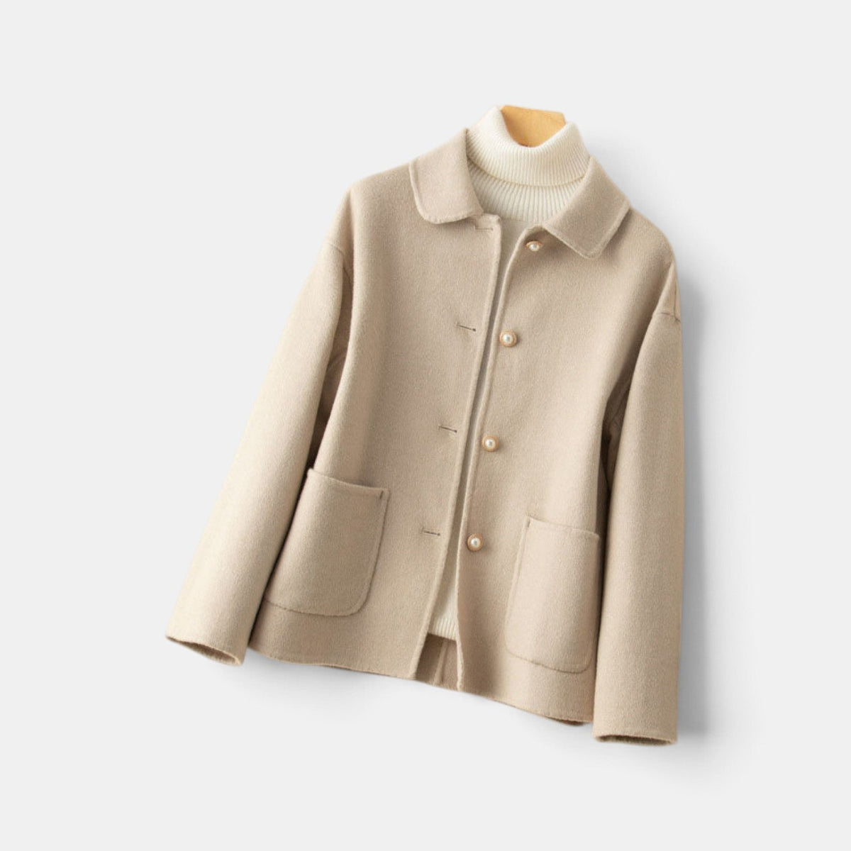 Chaqueta de cachemira para mujer premium – cárdigan elegante y cómodo