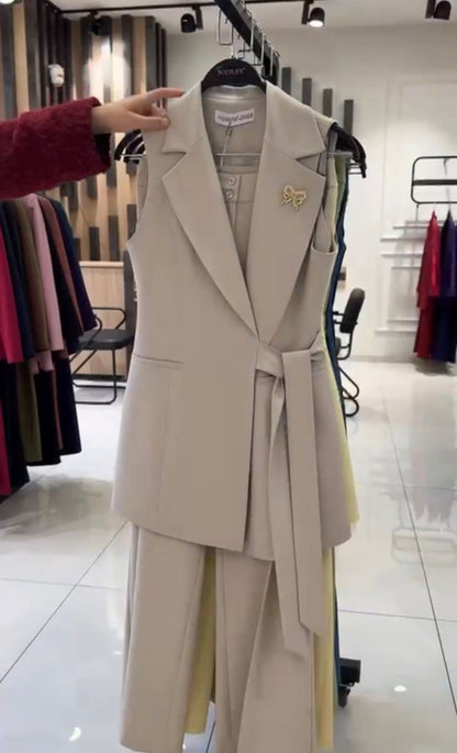 Conjunto Mujer Chaleco y Pantalón Elegante – Estilo Sofisticado y Moderno