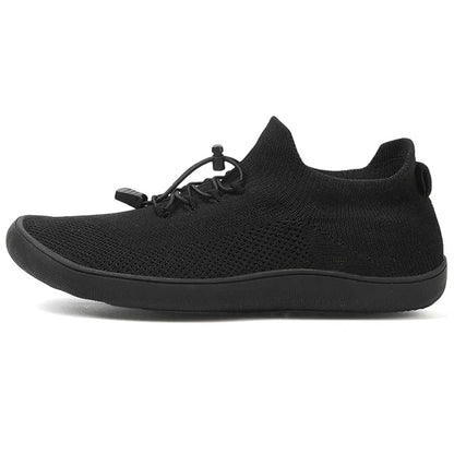 Celia | Zapatillas Sin Cordones Casual Mujer Tejido Knit Suela Plana