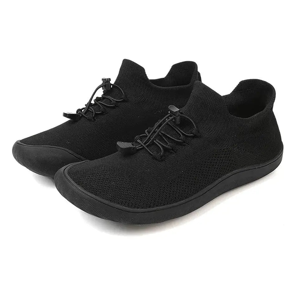 Celia | Zapatillas Sin Cordones Casual Mujer Tejido Knit Suela Plana