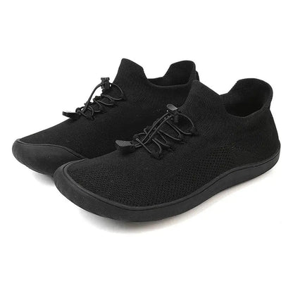 Celia | Zapatillas Sin Cordones Casual Mujer Tejido Knit Suela Plana