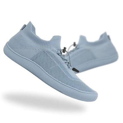 Celia | Zapatillas Sin Cordones Casual Mujer Tejido Knit Suela Plana