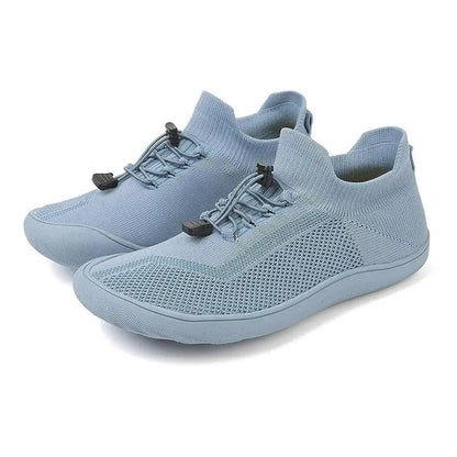 Celia | Zapatillas Sin Cordones Casual Mujer Tejido Knit Suela Plana