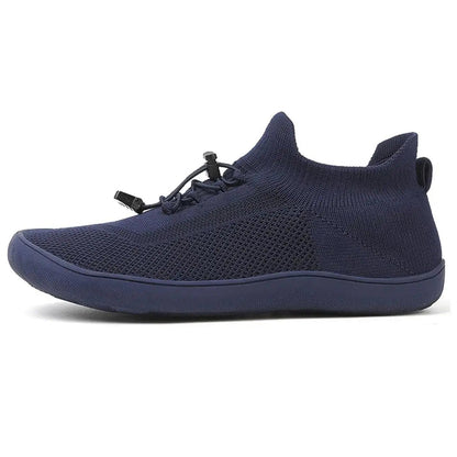 Celia | Zapatillas Sin Cordones Casual Mujer Tejido Knit Suela Plana