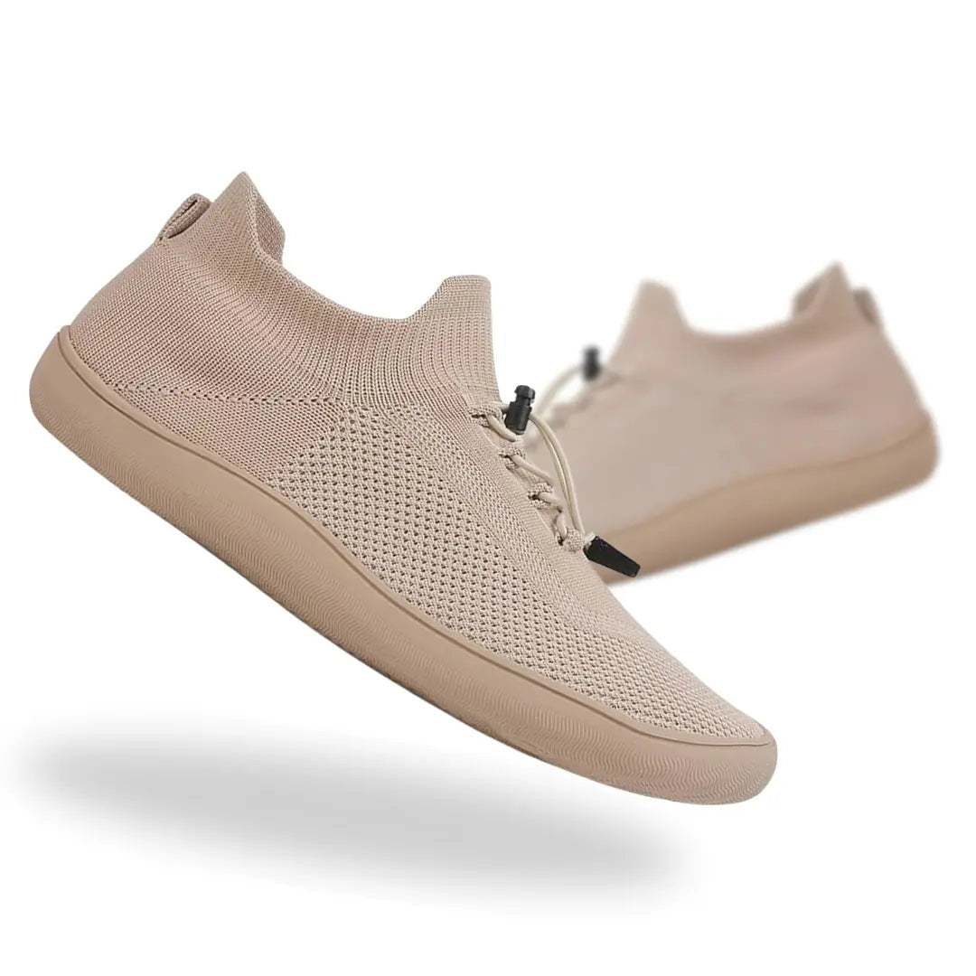 Celia | Zapatillas Sin Cordones Casual Mujer Tejido Knit Suela Plana