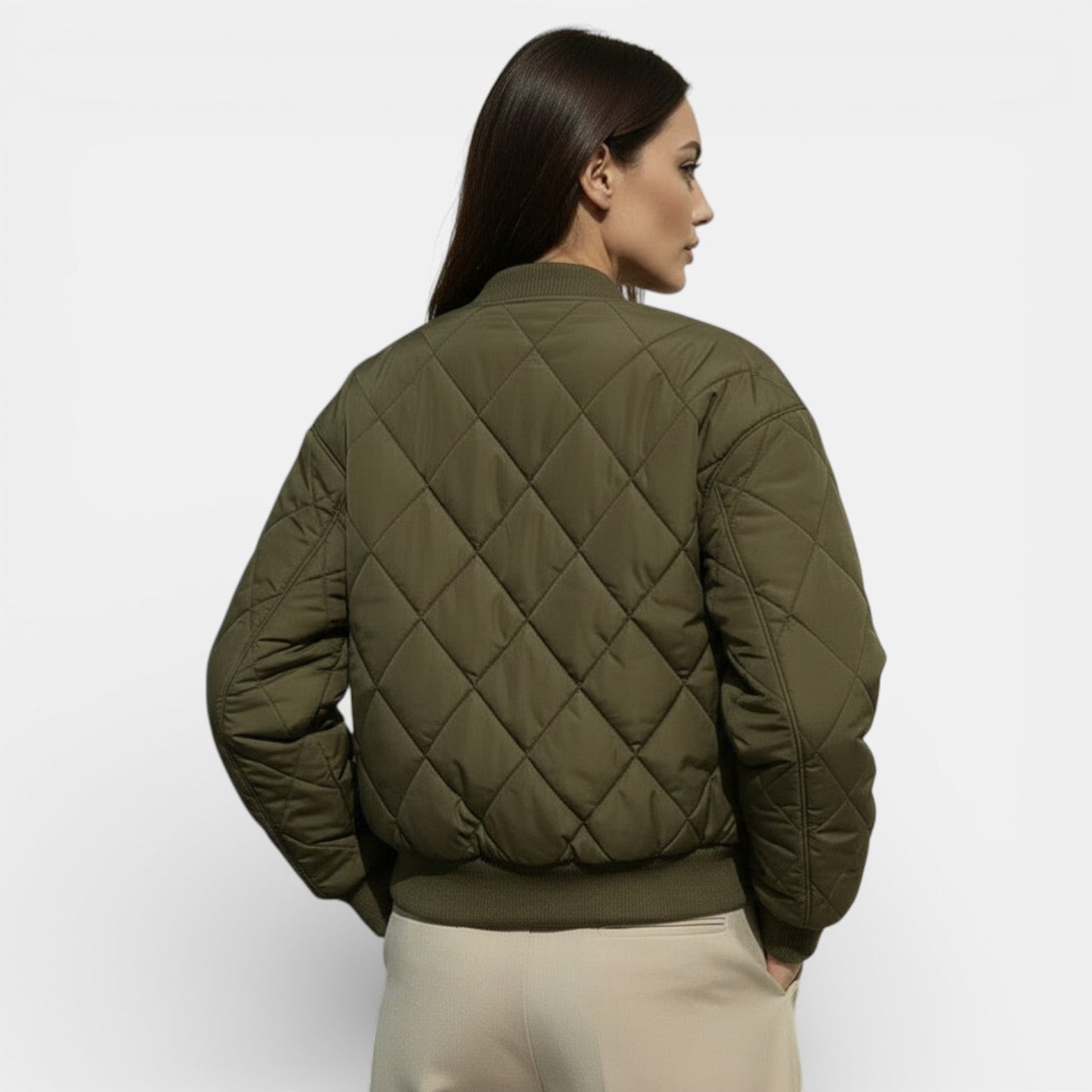 Chaqueta acolchada ligera para mujer