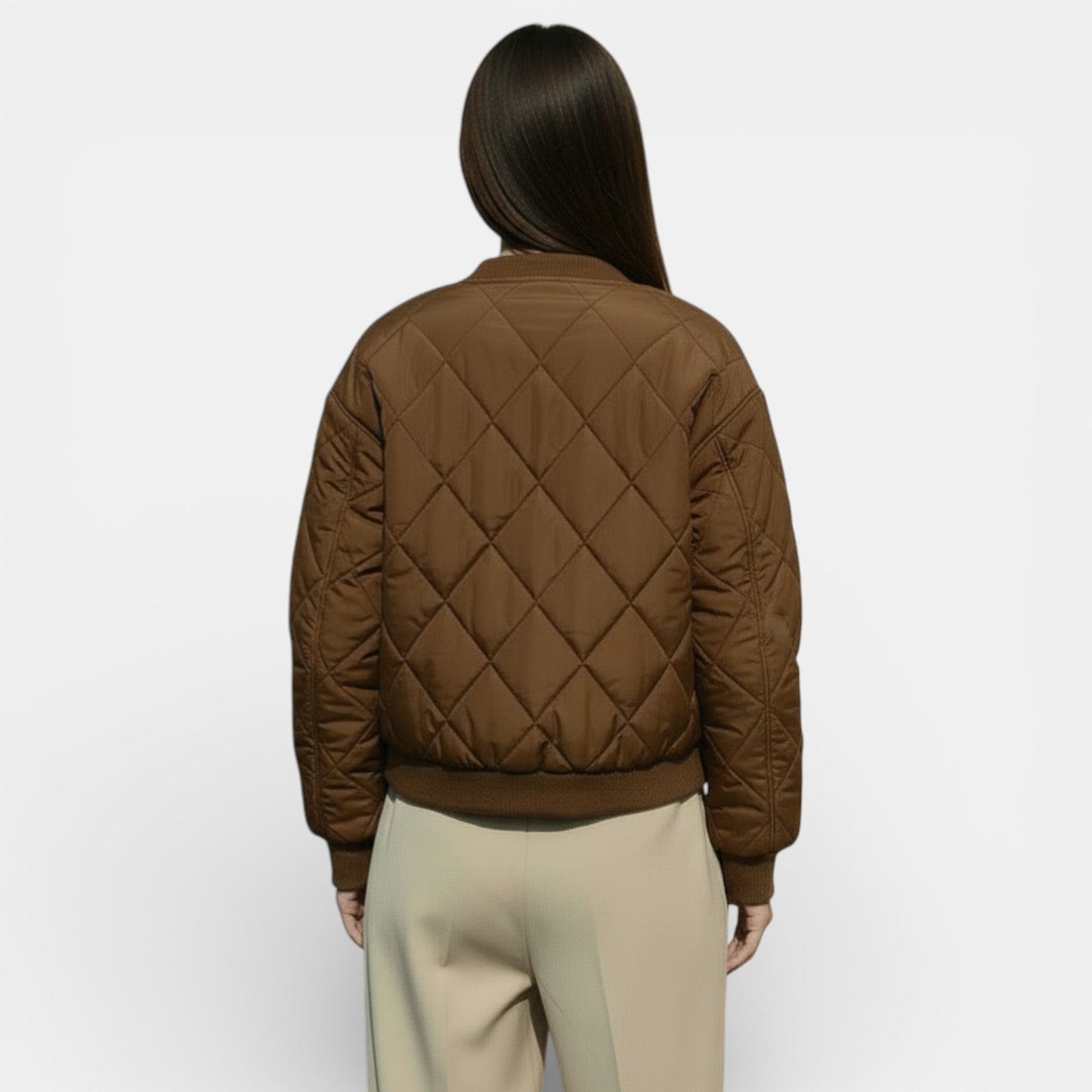 Chaqueta acolchada ligera para mujer