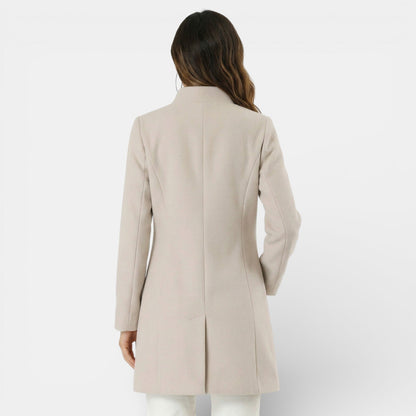 Gabardina larga casual para mujer