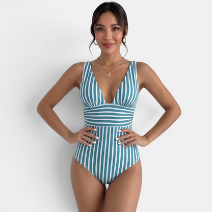 Bañador Mujer Reductor Escote V