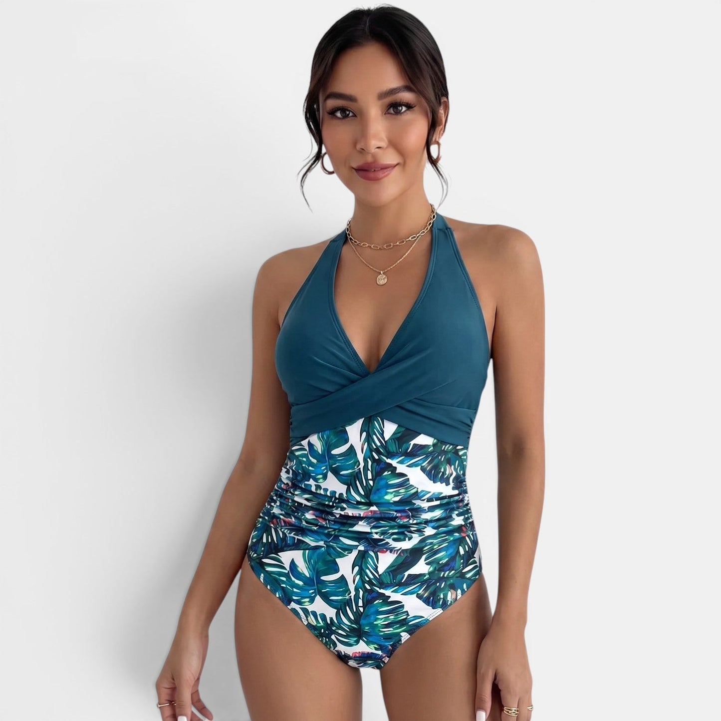 Bañador Mujer Halter Reductor
